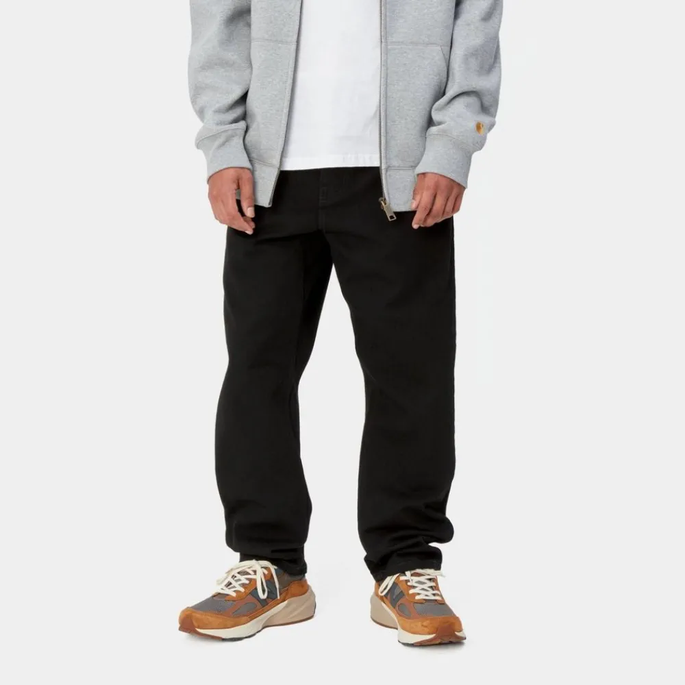 Mænd Carhartt WIP Newel Pant | Sort (En Vask)