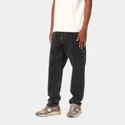 Mænd Carhartt WIP Newel Pant | Sort (Stenvasket)