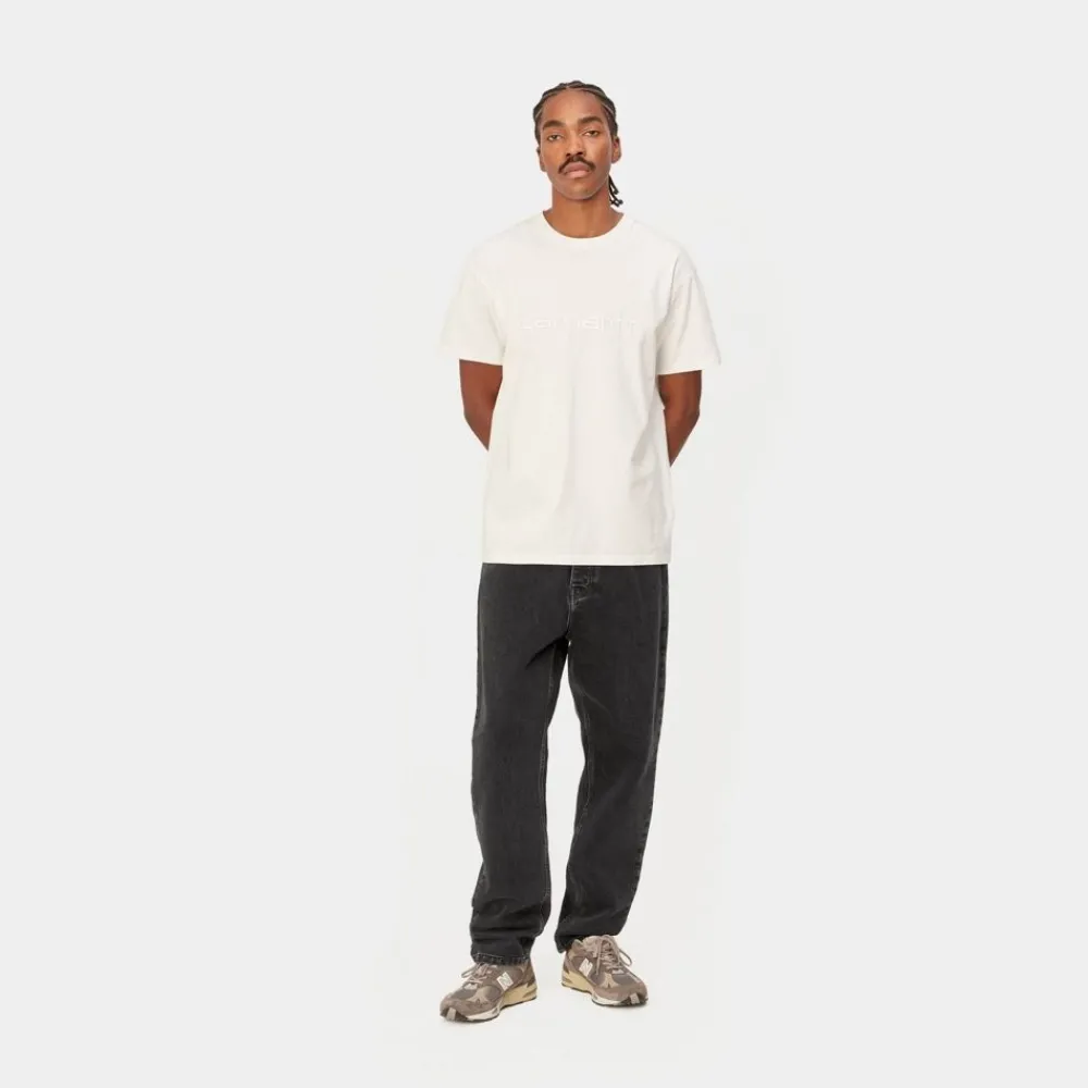Mænd Carhartt WIP Newel Pant | Sort (Stenvasket)