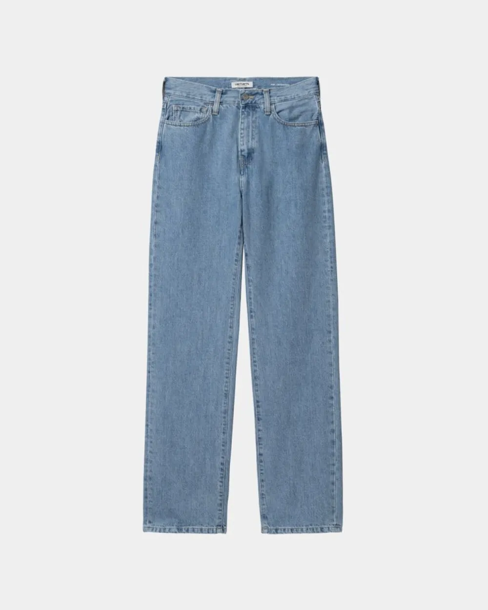 Kvinder Carhartt WIP Noxon Bukser | Bla (Sten Bleget)