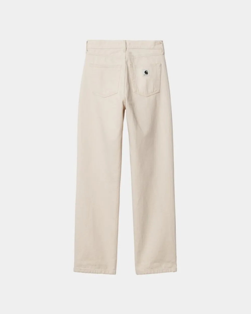 Kvinder Carhartt WIP Noxon Pant - Twill | Naturlig (Stenvasket)