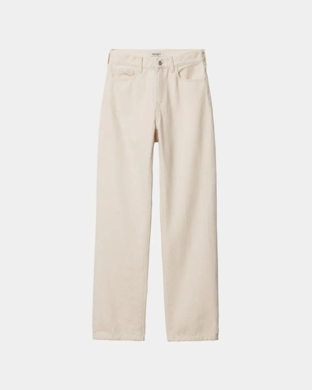 Kvinder Carhartt WIP Noxon Pant - Twill | Naturlig (Stenvasket)