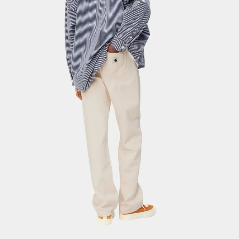 Kvinder Carhartt WIP Noxon Pant - Twill | Naturlig (Stenvasket)
