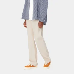 Kvinder Carhartt WIP Noxon Pant - Twill | Naturlig (Stenvasket)