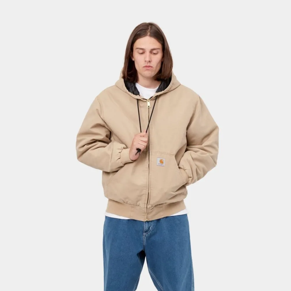 Mænd Carhartt WIP Og Active Jacket (Vinter) | Dusty Hamilton Brown (Gammelt Laerred)
