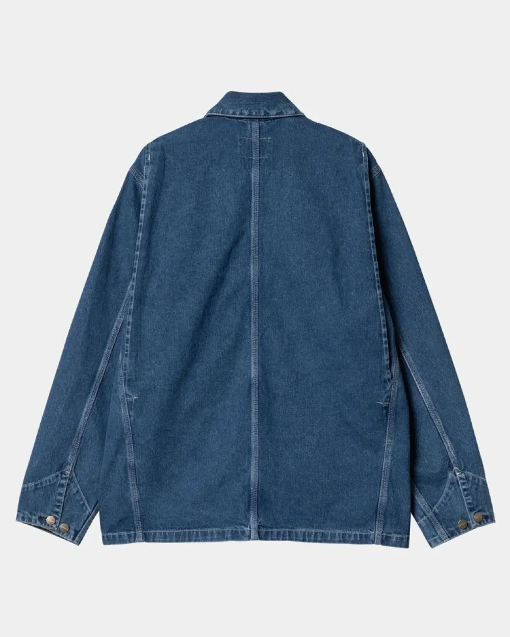 Mænd Carhartt WIP Og Chore Coat (Forar) | Bla (Stenvasket)