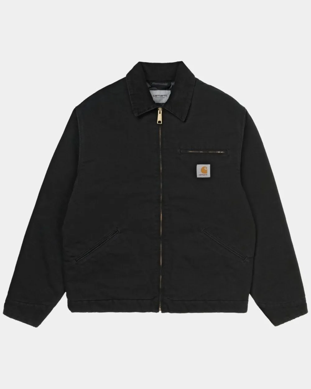 Mænd Carhartt WIP Og Detroit Jacket (Vinter) | Sort (Aeldet Laerred)