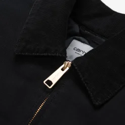 Mænd Carhartt WIP Og Detroit Jacket (Vinter) | Sort (Aeldet Laerred)
