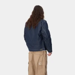 Mænd Carhartt WIP Og Detroit Jakke (Forar) | Bla (Stiv)