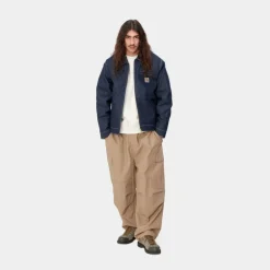 Mænd Carhartt WIP Og Detroit Jakke (Forar) | Bla (Stiv)
