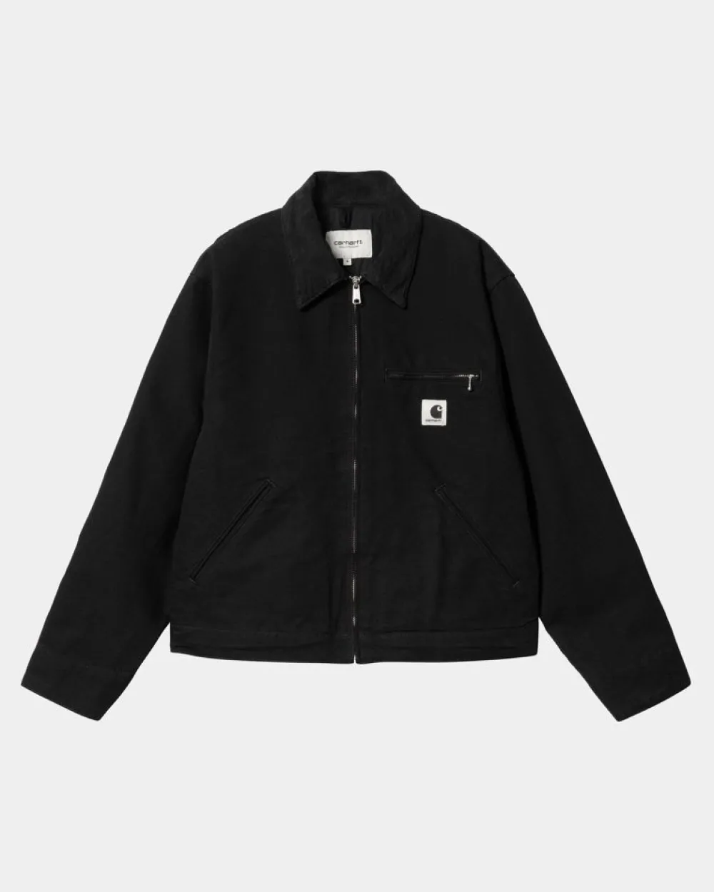 Kvinder Carhartt WIP Og Detroit-Jakke Til Kvinder (Forar) | Sort
