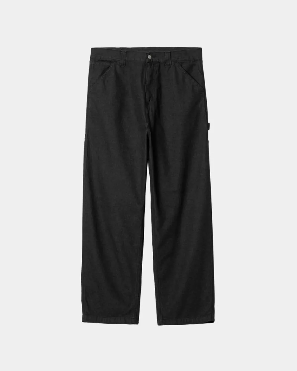 Mænd Carhartt WIP Og Loose Fit Single Knee Pant | Sort (Stenvasket)