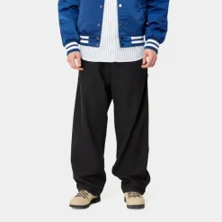 Mænd Carhartt WIP Og Loose Fit Single Knee Pant | Sort (Stenvasket)