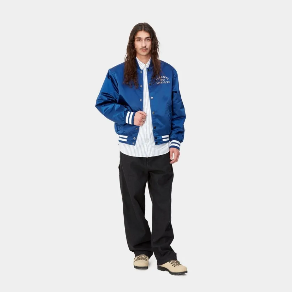 Mænd Carhartt WIP Og Loose Fit Single Knee Pant | Sort (Stenvasket)
