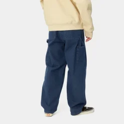 Mænd Carhartt WIP Og Loose Fit Single Knee Pant | Bla (Stenvasket)
