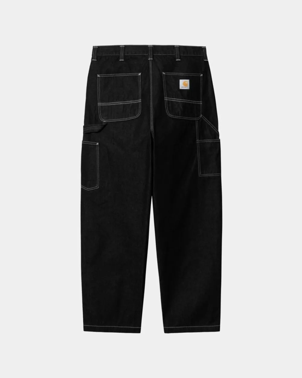 Mænd Carhartt WIP Og Loose Fit Single Knee Pant - Norco Denim | Sort (En Vask)