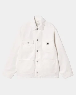 Kvinder Carhartt WIP Og Michigan Frakke Til Kvinder (Forar) | Voks (Skyllet)