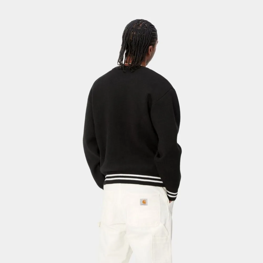 Mænd Carhartt WIP Onyx Sweater | Sort/Voks