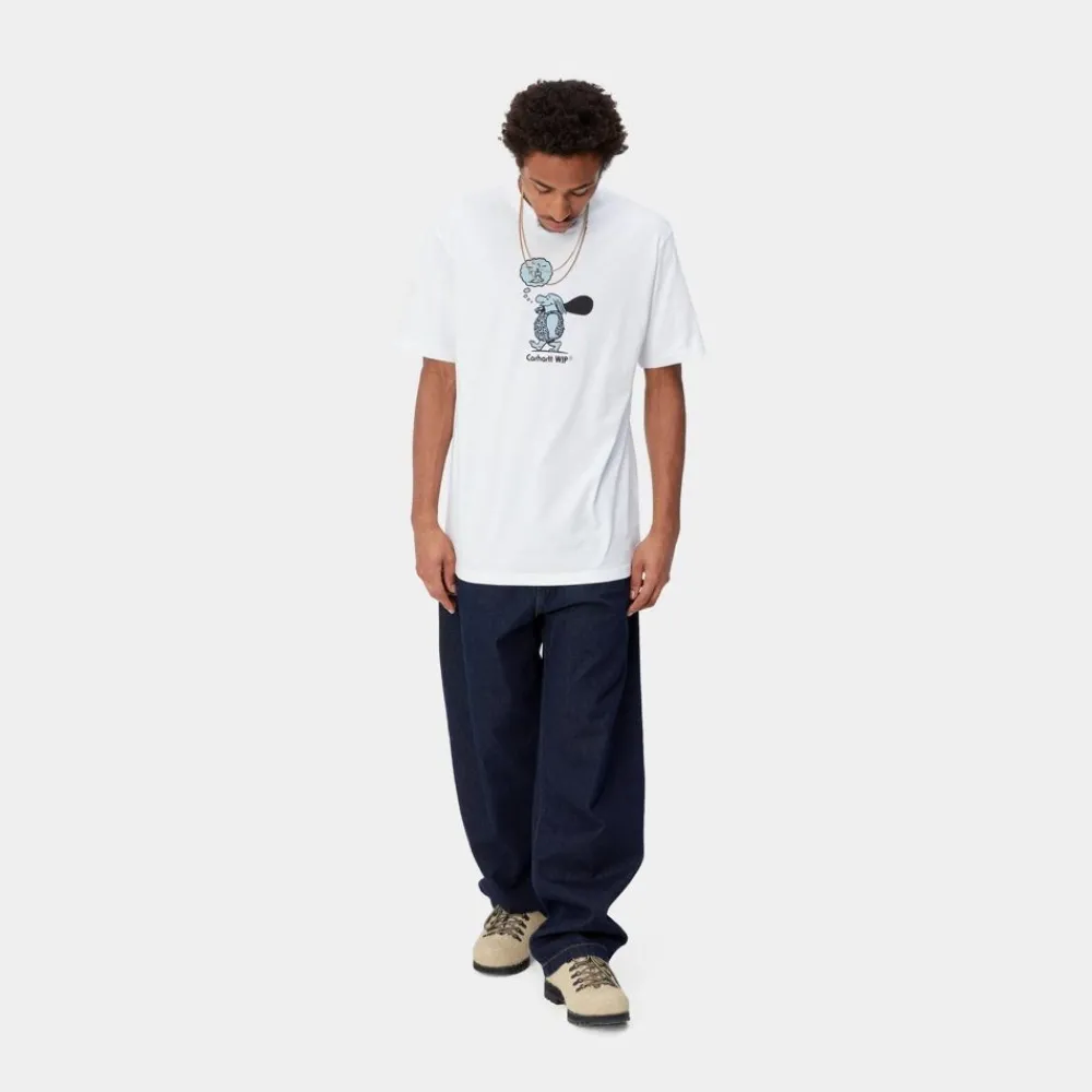 Mænd Carhartt WIP Original Thought T-Shirt | Hvid