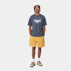 Mænd Carhartt WIP Orlean Spree T-Shirt | Bla / Hvid
