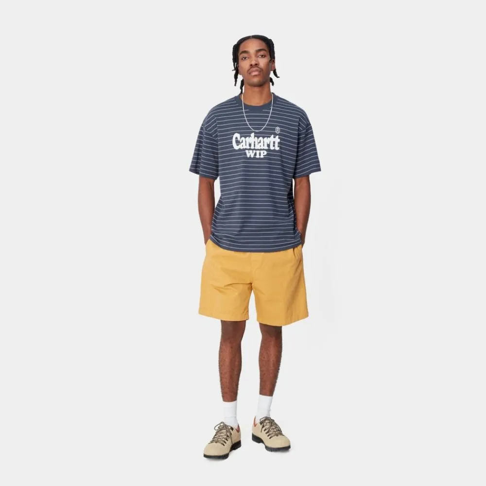Mænd Carhartt WIP Orlean Spree T-Shirt | Bla / Hvid