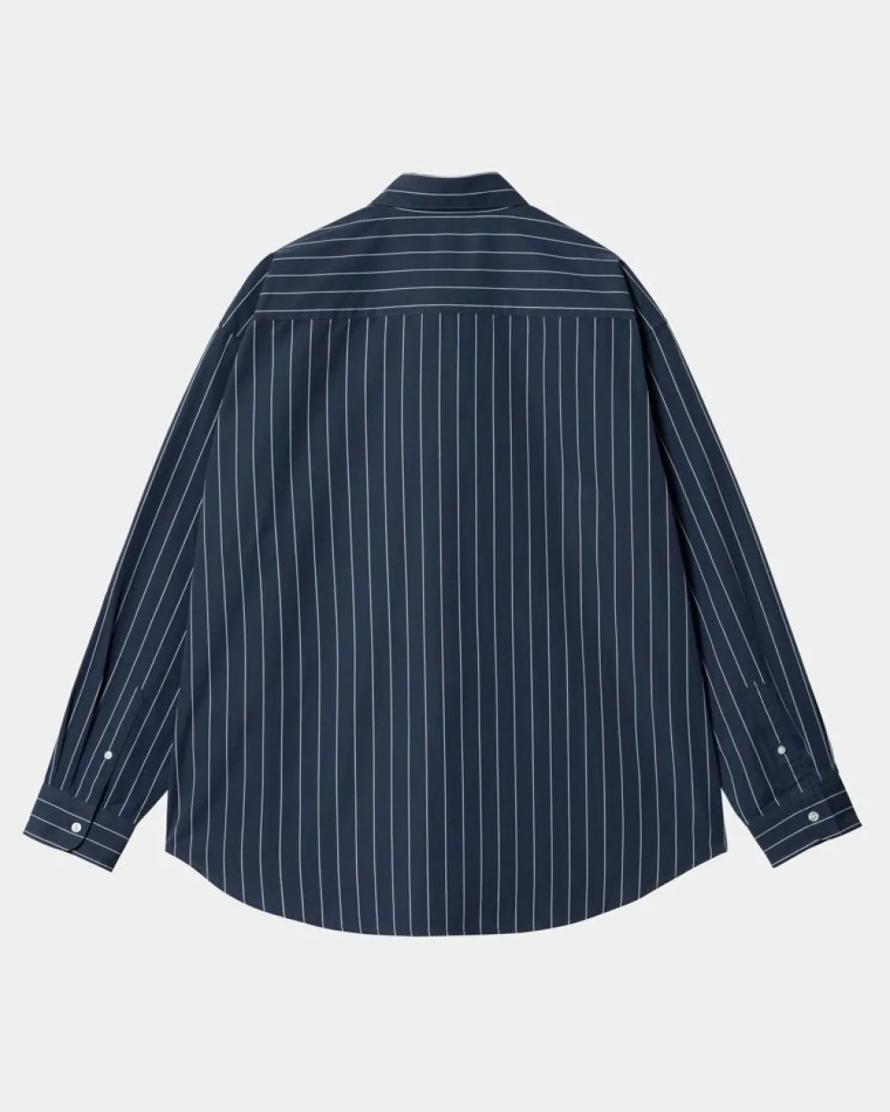 Mænd Carhartt WIP Orlean Stripe Skjorte | Bla / Hvid
