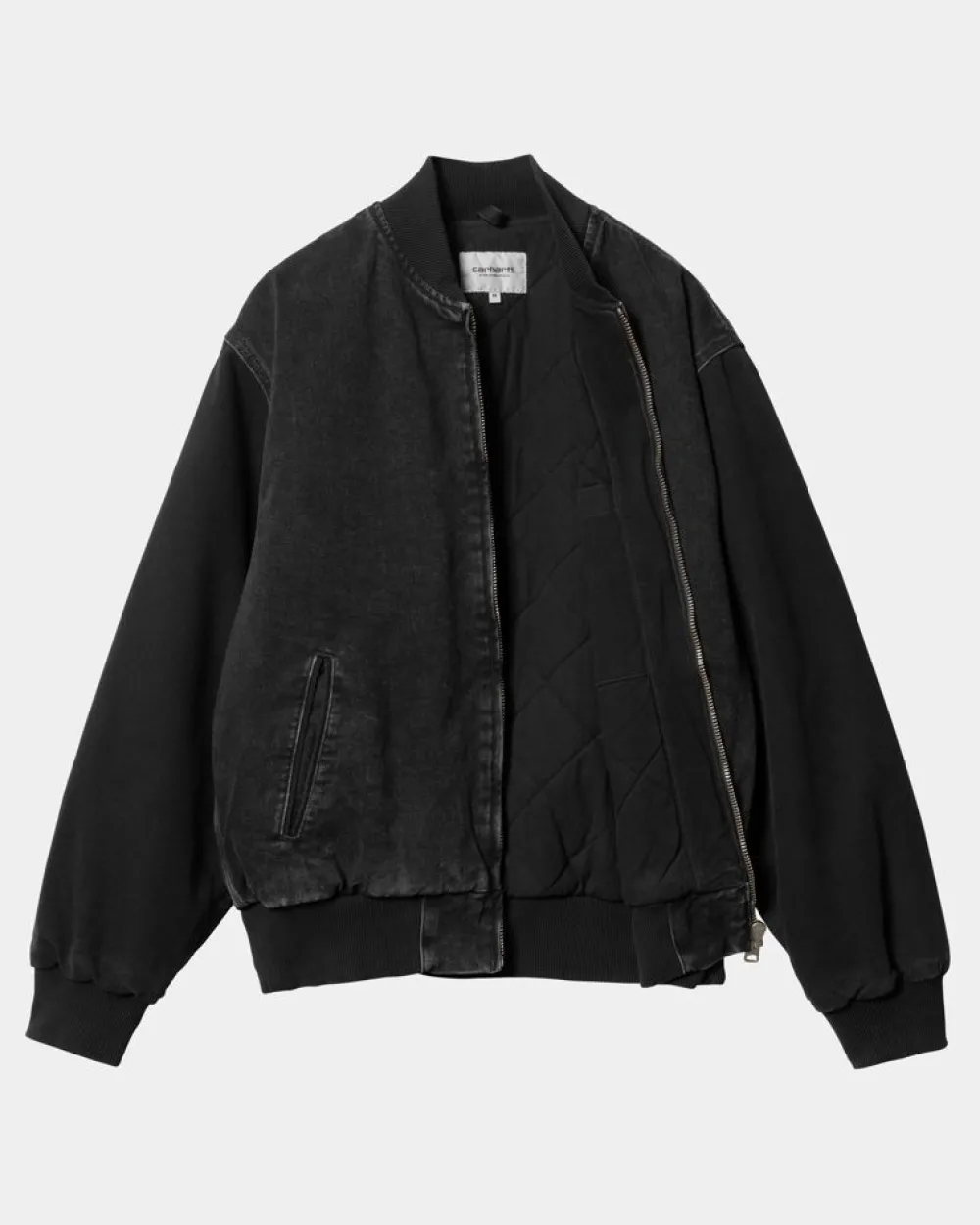 Mænd Carhartt WIP Paxon Bombefly | Sort / Sort (Stenvasket)