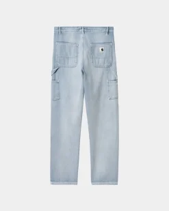 Kvinder Carhartt WIP Pierce Pant - Denim | Bla (Lysesten Vasket)