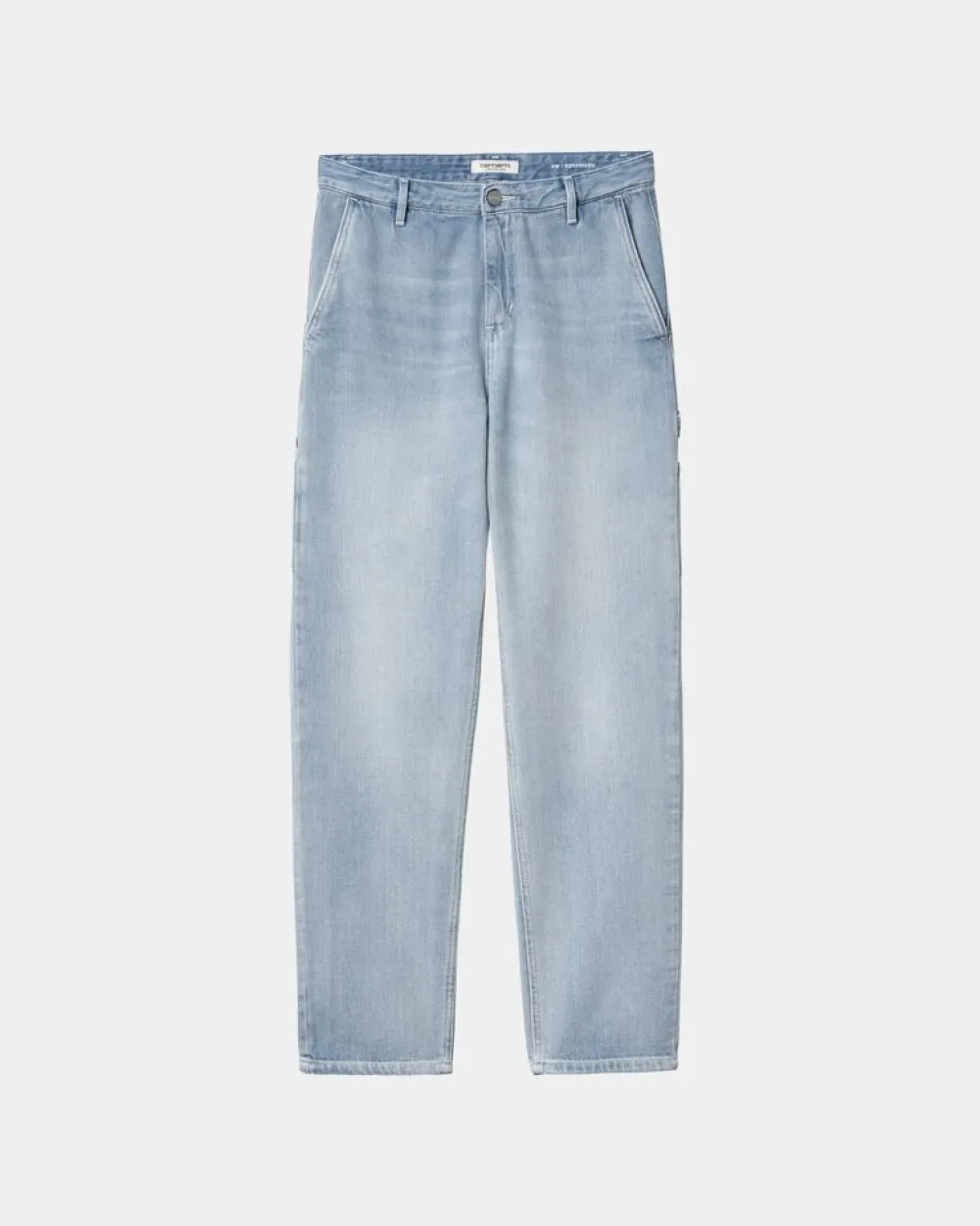 Kvinder Carhartt WIP Pierce Pant - Denim | Bla (Lysesten Vasket)
