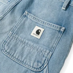 Kvinder Carhartt WIP Pierce Pant - Denim | Bla (Lysesten Vasket)