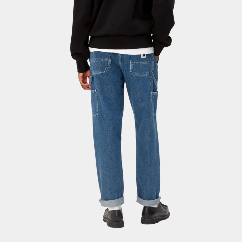 Kvinder Carhartt WIP Pierce Pant - Denim | Bla (Stenvasket)