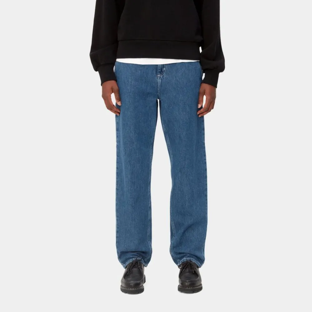 Kvinder Carhartt WIP Pierce Pant - Denim | Bla (Stenvasket)