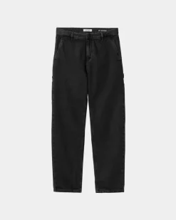 Kvinder Carhartt WIP Pierce Pant - Denim | Sort (Stenvasket)