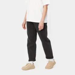 Kvinder Carhartt WIP Pierce Pant - Denim | Sort (Stenvasket)
