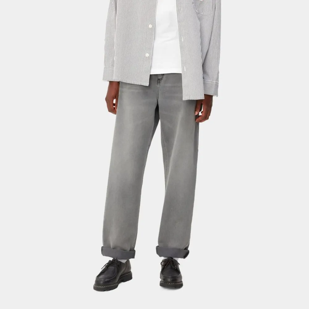 Kvinder Carhartt WIP Pierce Pant - Denim | Sort (Lys Stenvasket)