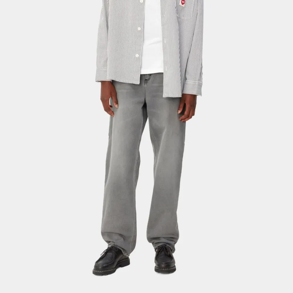 Kvinder Carhartt WIP Pierce Pant - Denim | Sort (Lys Stenvasket)