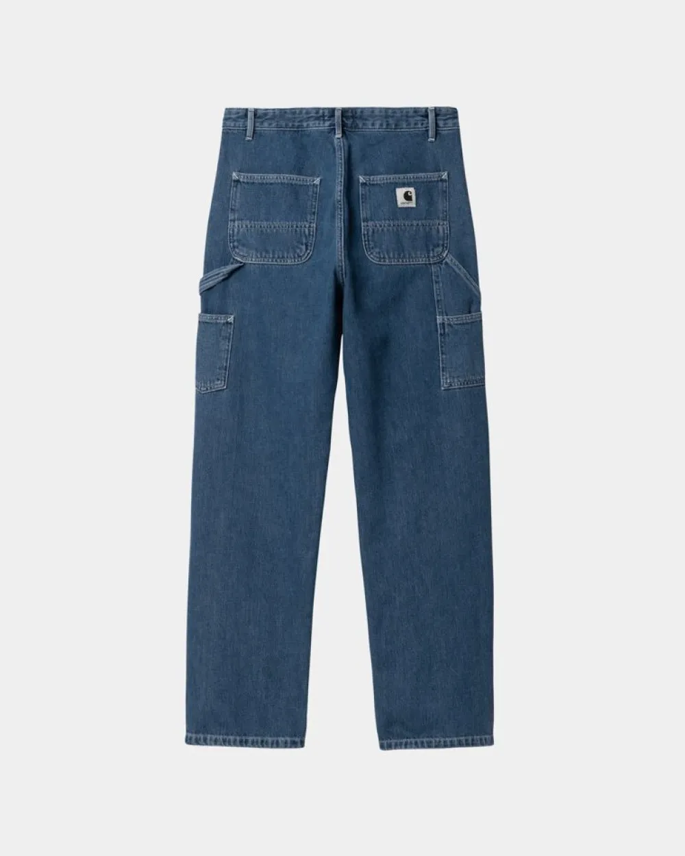 Kvinder Carhartt WIP Pierce Pant Straight - Denim | Bla (Stenvasket)
