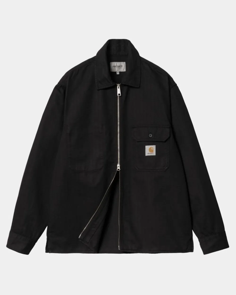 Mænd Carhartt WIP Rainer Skjortejakke | Sort (Beklaedningsgenstand Farvet)