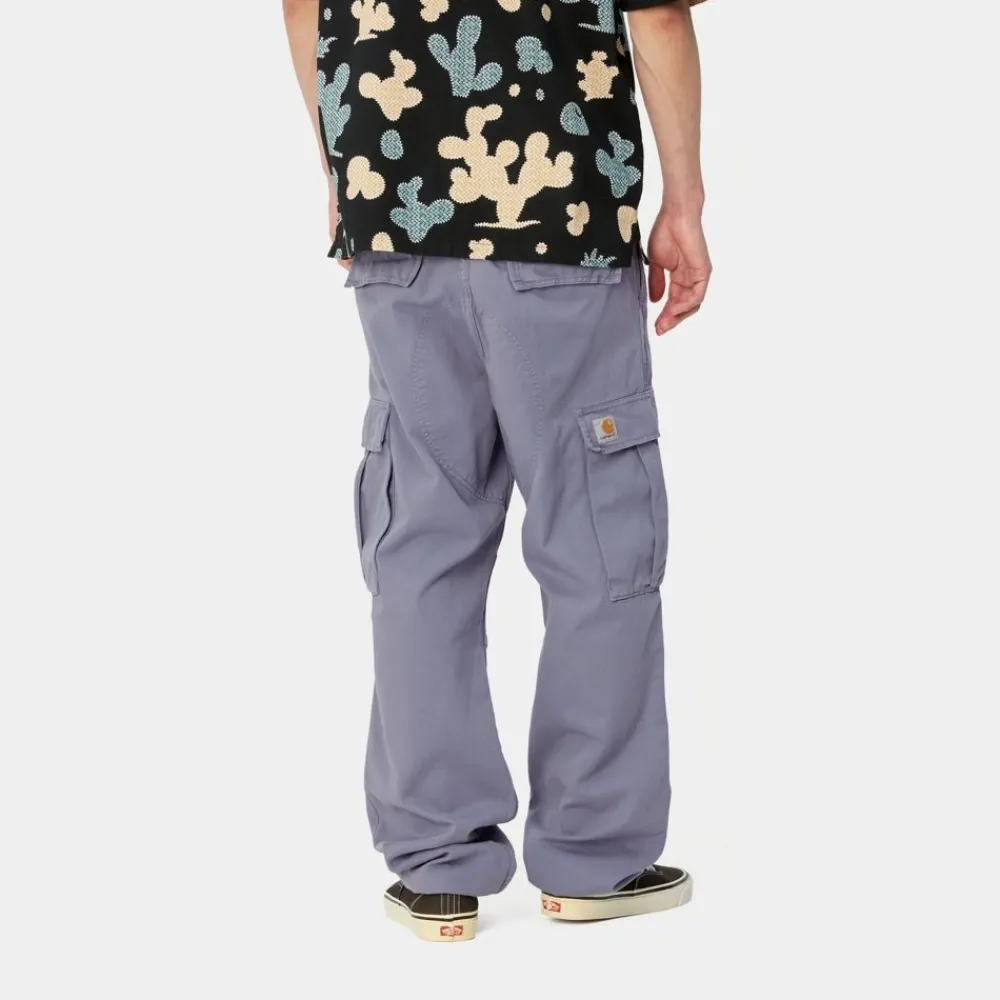 Mænd Carhartt WIP Regular Cargo Pant - Garment Dyed Twill | Bay Blue