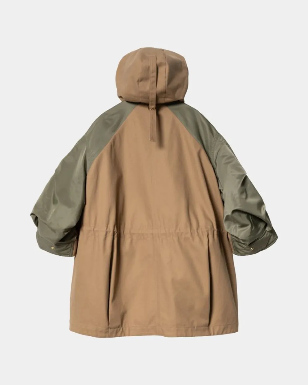 Kvinder Carhartt WIP Sacai X And X Nylon Twill Frakke | Beige / Khaki