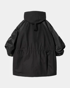 Kvinder Carhartt WIP Sacai X And X Nylon Twill Frakke | Sort