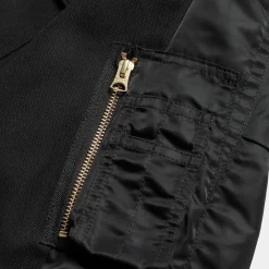 Kvinder Carhartt WIP Sacai X And X Nylon Twill Frakke | Sort