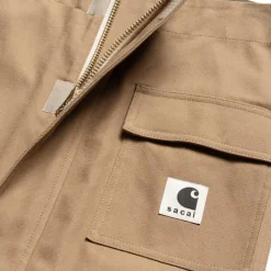 Kvinder Carhartt WIP Sacai X Andeskort Til Kvinder | Beige