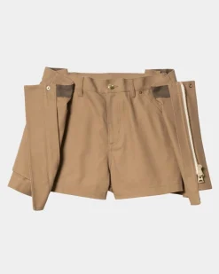 Kvinder Carhartt WIP Sacai X Andeshorts Til Kvinder | Beige