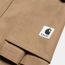 Kvinder Carhartt WIP Sacai X Andeshorts Til Kvinder | Beige