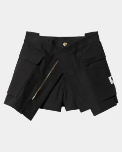 Kvinder Carhartt WIP Sacai X Andeshorts Til Kvinder | Sort