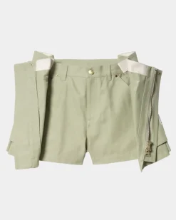 Kvinder Carhartt WIP Sacai X Andeshorts Til Kvinder | Lysegron