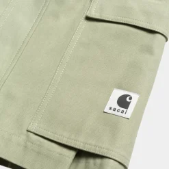 Kvinder Carhartt WIP Sacai X Andeshorts Til Kvinder | Lysegron