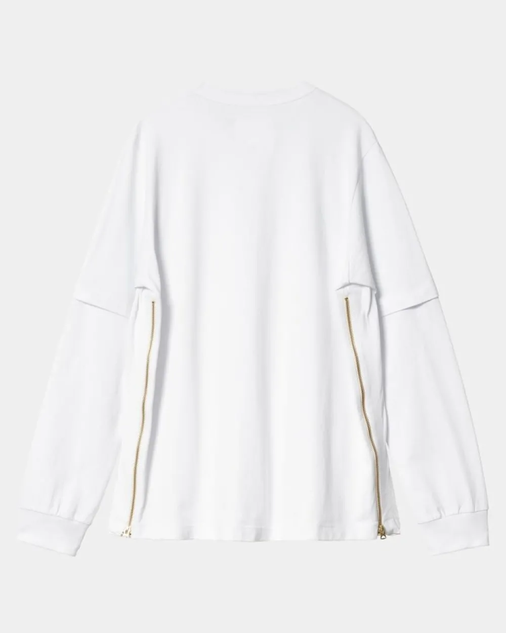 Mænd Carhartt WIP Sacai X Langaermet T-Shirt | Hvid