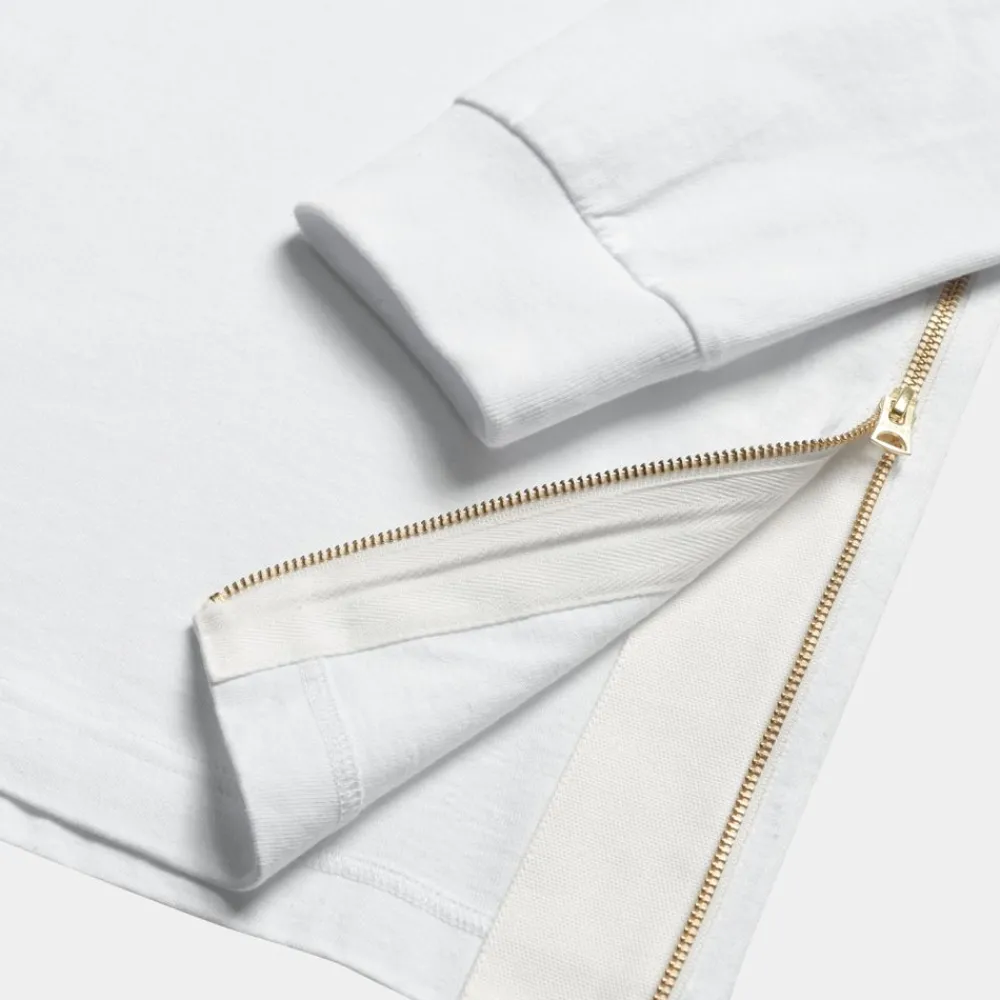 Mænd Carhartt WIP Sacai X Langaermet T-Shirt | Hvid